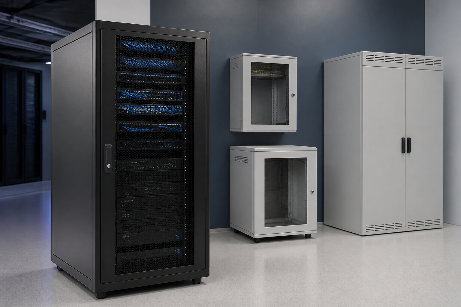 Choosing a Rack Cabinet or Another Enclosure for Your Setup