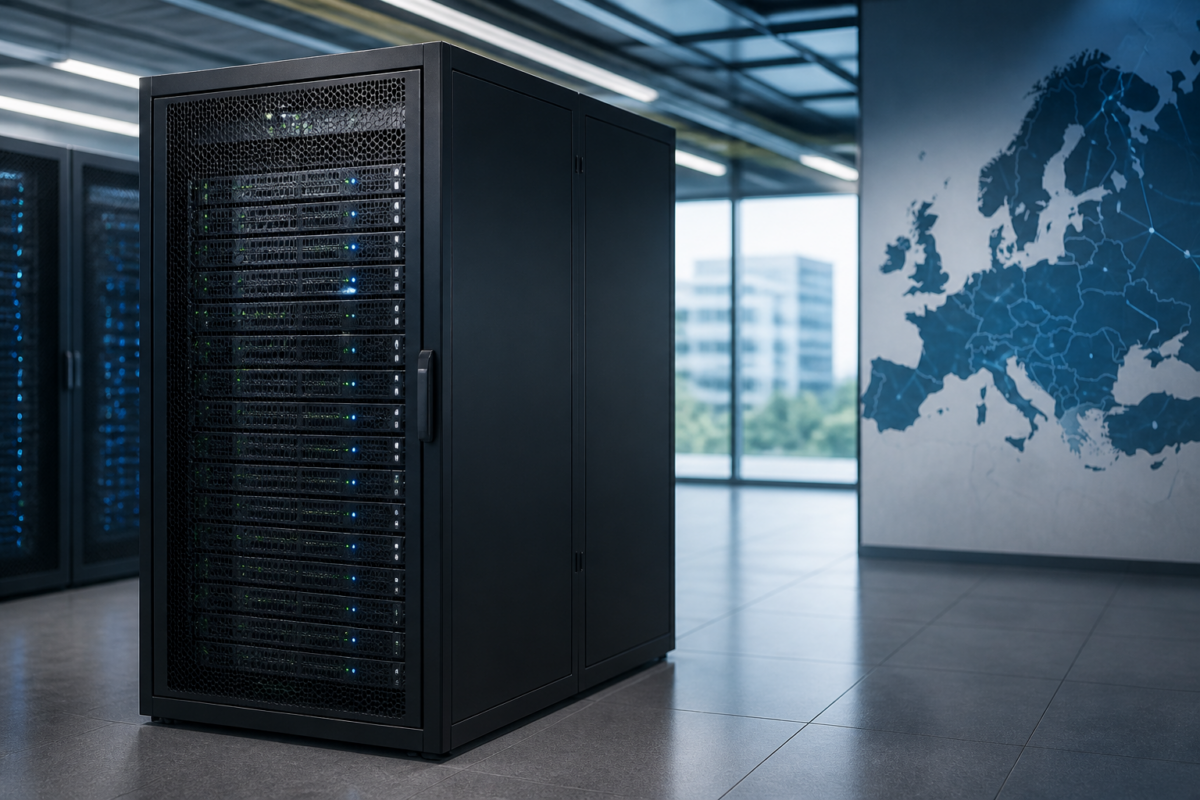 1200mm deep server cabinet for high density servers