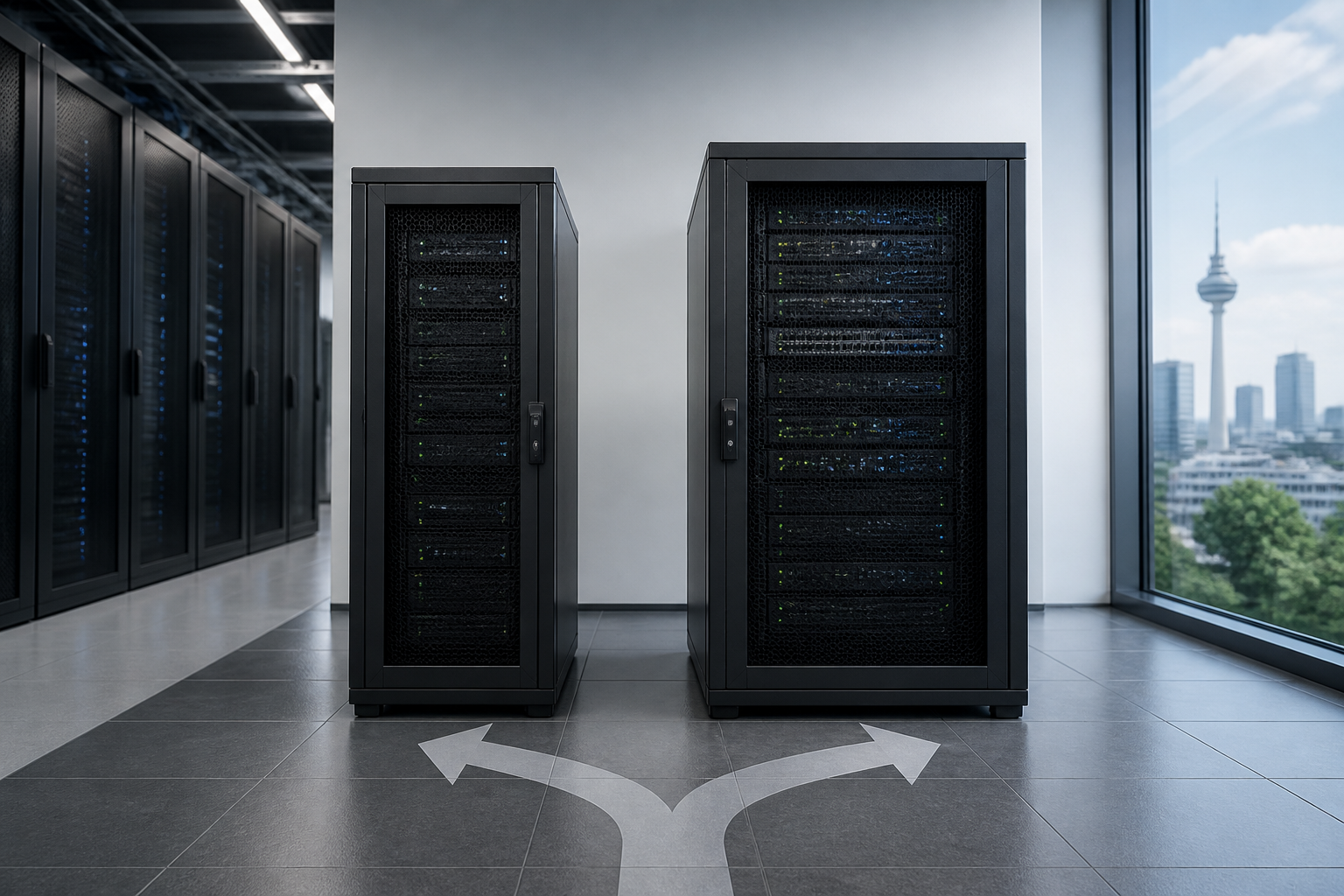 600mm vs 800mm server cabinet