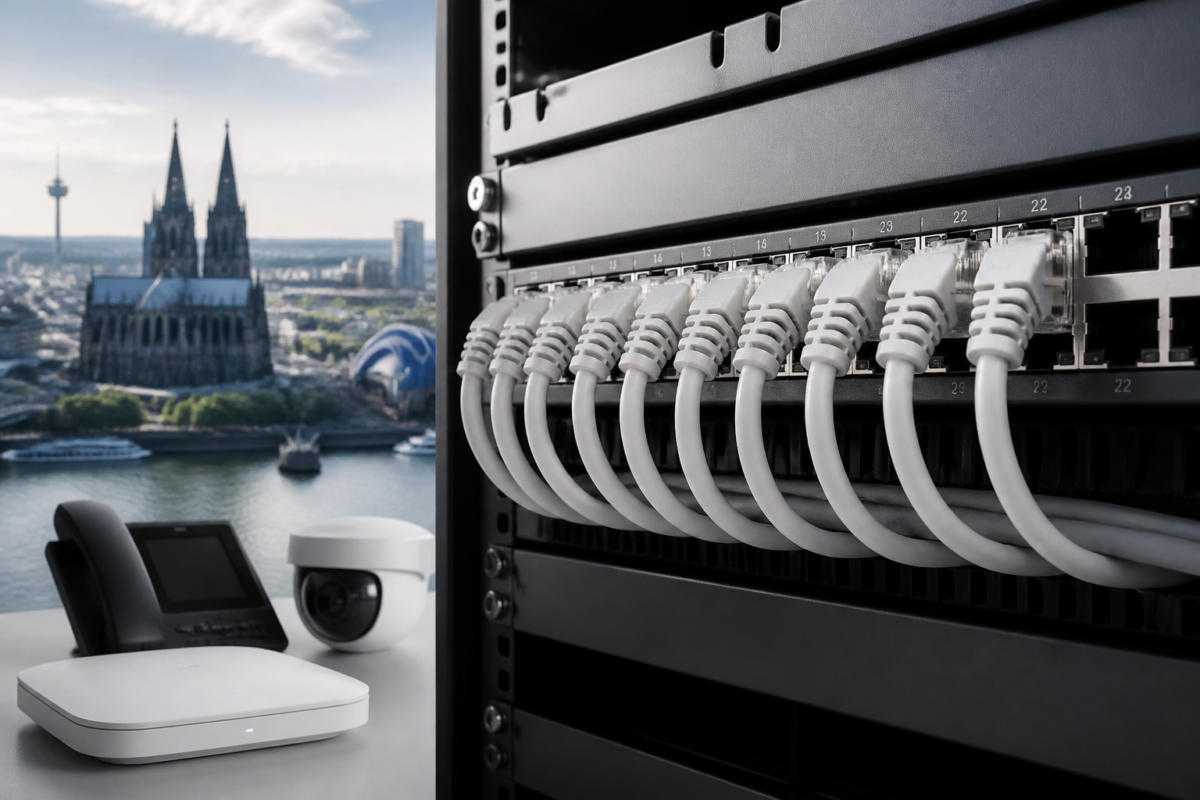 Cat6A patch panel for 10GbE and PoE++