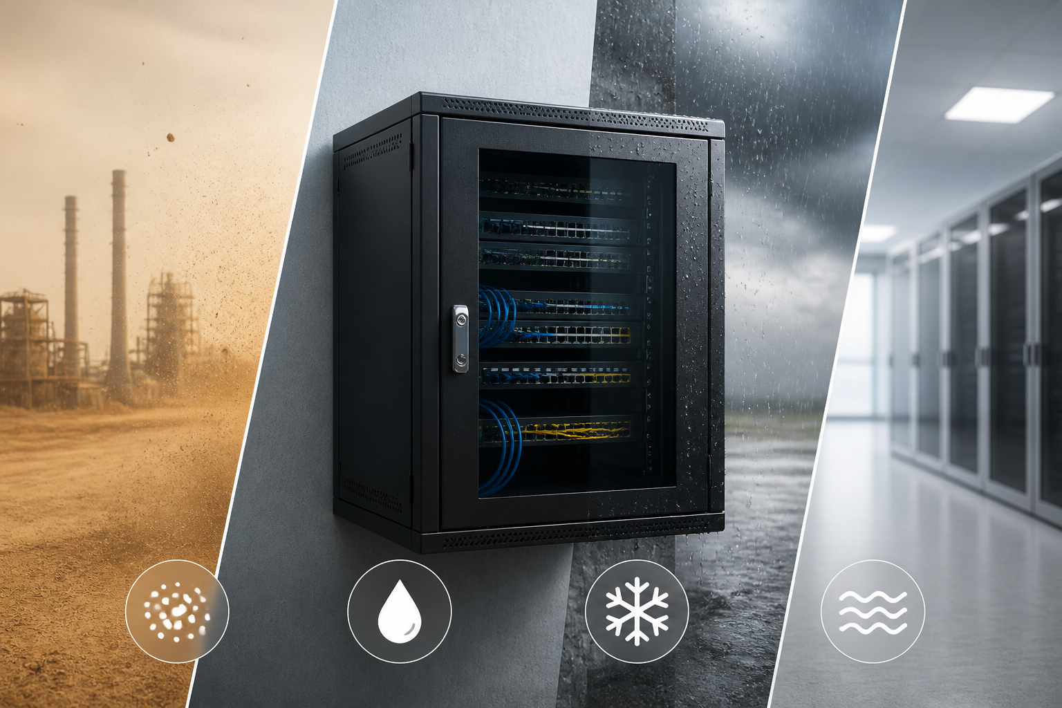 19 inch network cabinet IP rating